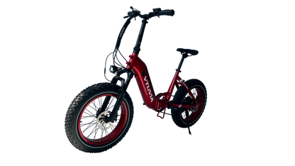 Vtuvia Antelope 750W Fat Tire Step Thru Folding Ebike