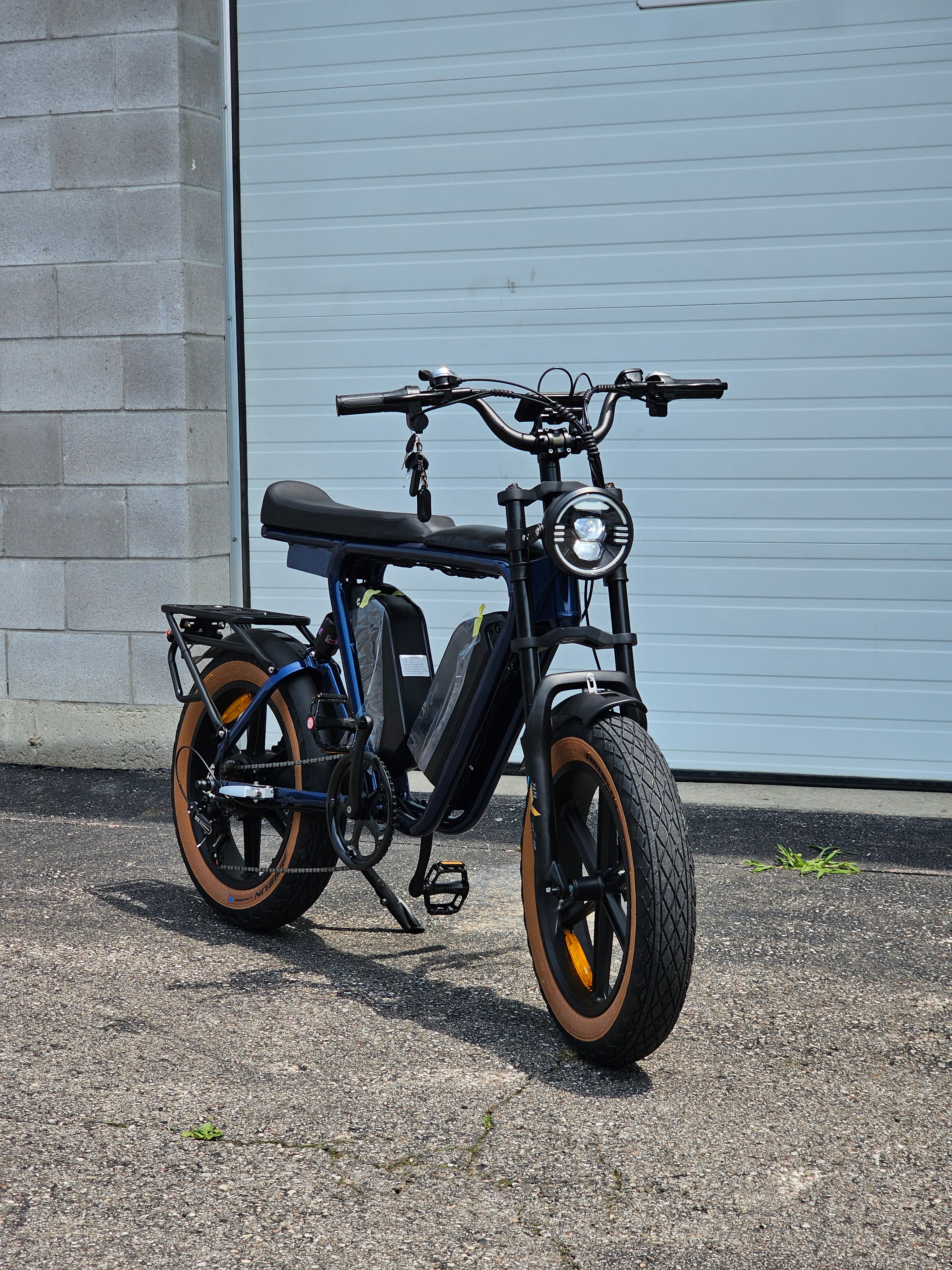 Yeasion V1 1000W Dual Battery Full Suspension Retro Ebike