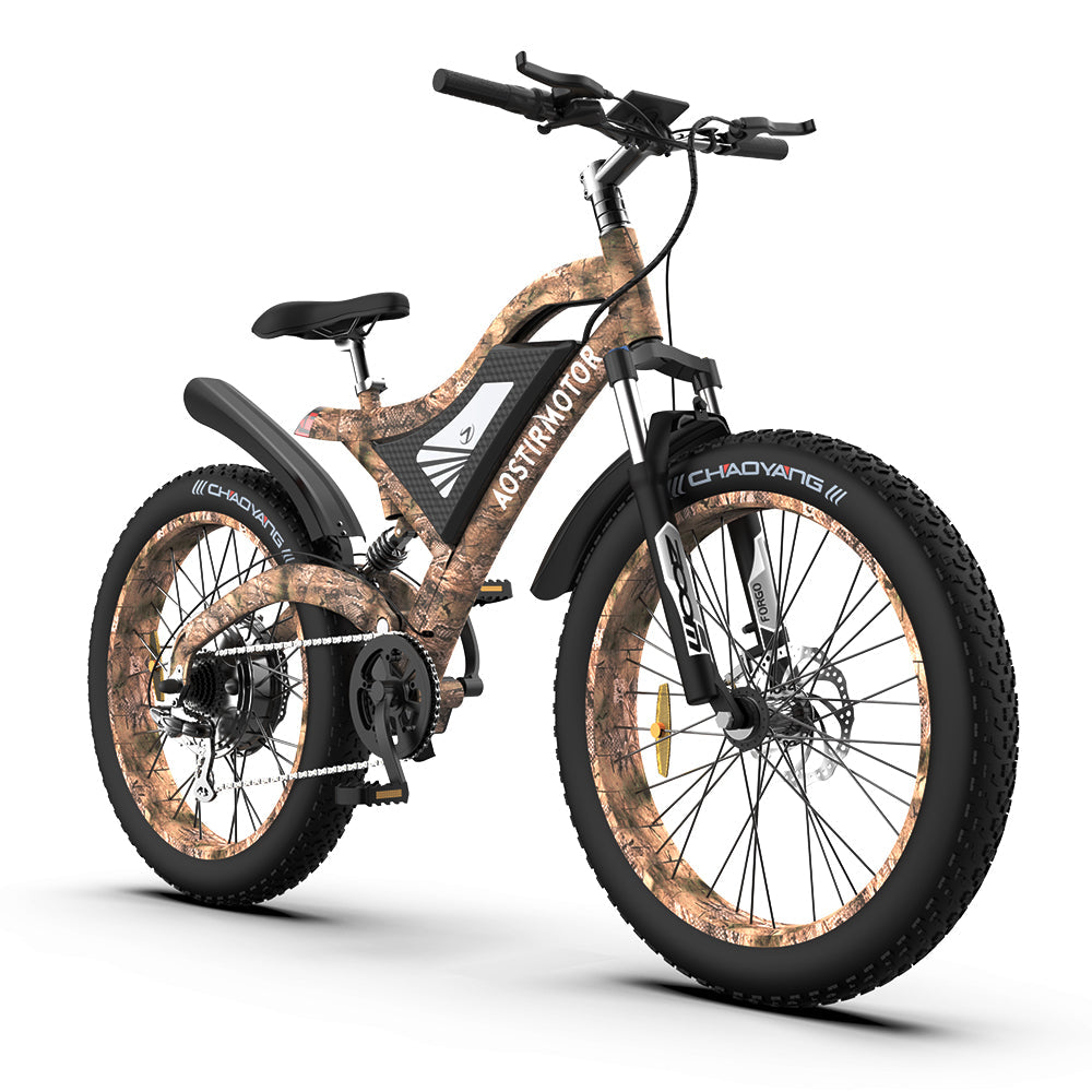 Aostirmotor S18-1500W Fat Tire Mountain Ebike