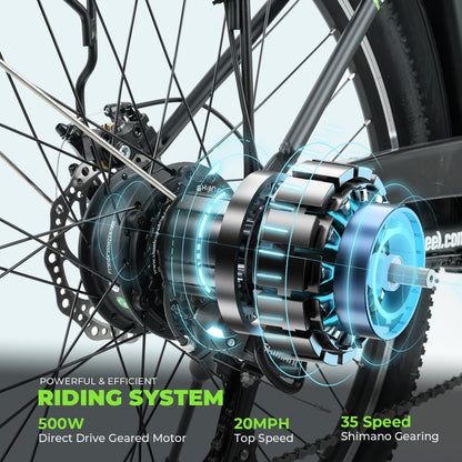 Isinwheel Cruiser 500W Ebike