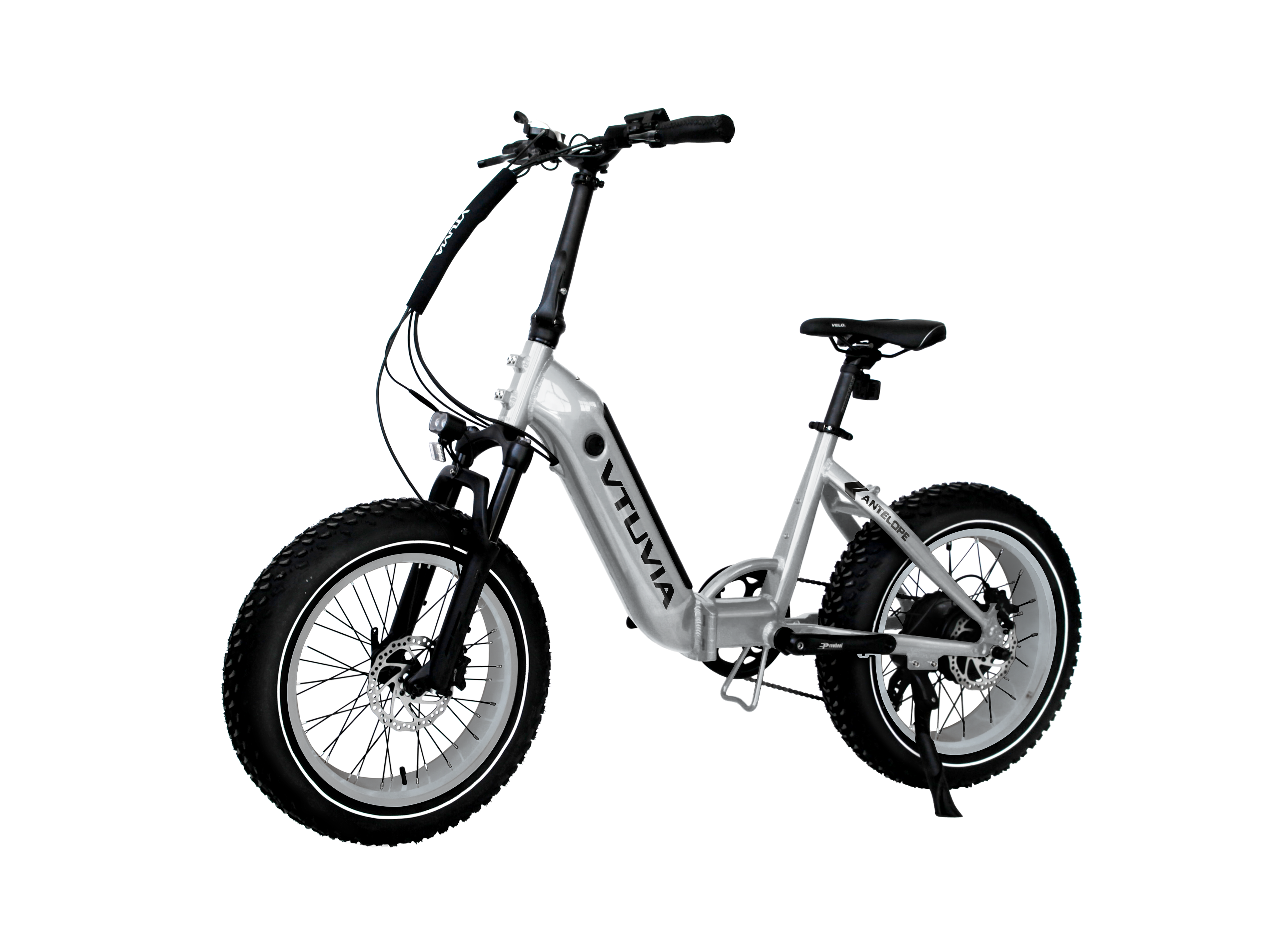 Vtuvia Antelope 750W Fat Tire Step Thru Folding Ebike