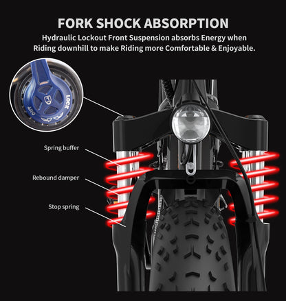 Aostirmotor S07 Fat Tire Mountain Ebike