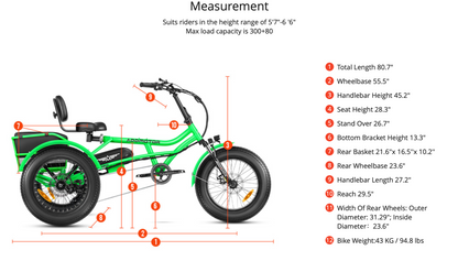 Addmotor Arisetan II M-360 Semi Recumbent Electric Trike