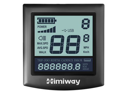 Himiway Cruiser Fat Tire Step Thru Ebike