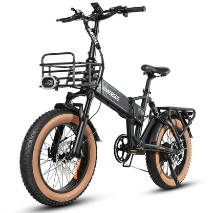 Samebike 1000W Fat Tire Folding Ebike