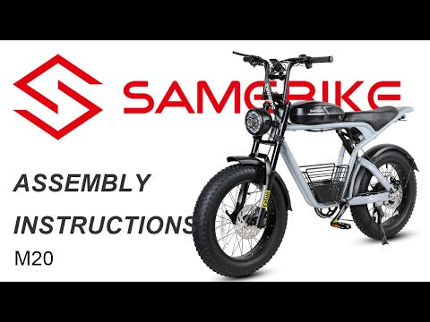 Samebike M20 Fat Tire Retro Ebike