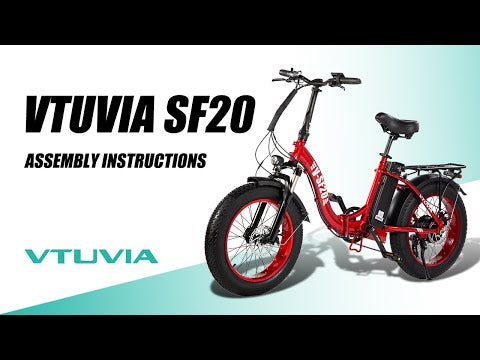 Vtuvia SF20H 750W Step Thru Fat Tire Folding Ebike