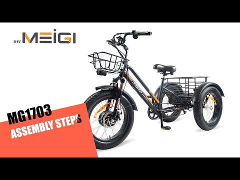 Meigi Zeus Fat Tire Electric Trike