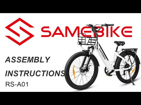 Samebike Step Thru Fat Tire Ebike