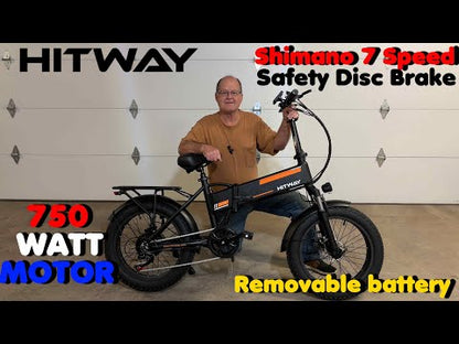 Hitway BK10M Folding Ebike