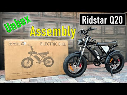 Ridstar Q20 1500W Retro Ebike