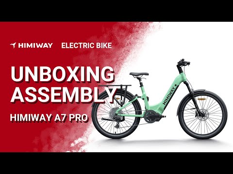 Himiway A7 Pro Mid Drive Full Suspension Step Thru Ebike