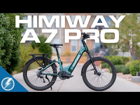 Himiway A7 Pro Mid Drive Full Suspension Step Thru Ebike